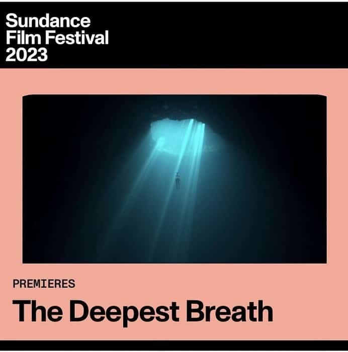 The Deepest Breath premiered at the 2023 Sundance Film Festival