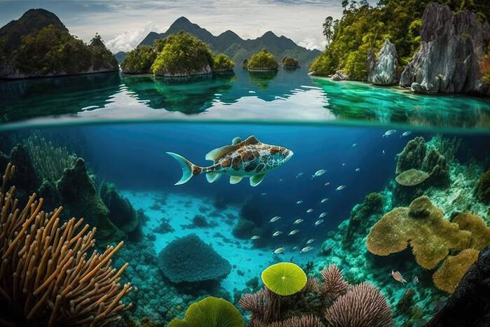 Raja Ampat is a beautiful place to dive on an Indonesia Liveaboard