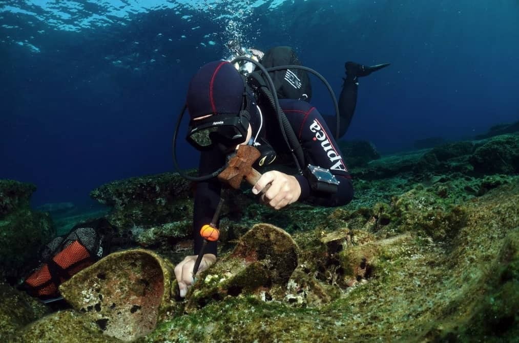 Marine Archaeologists Find 10 Shipwrecks Off the Greek Coast Dating Back Thousands of Years (Photo credit: Greek Culture Ministry)